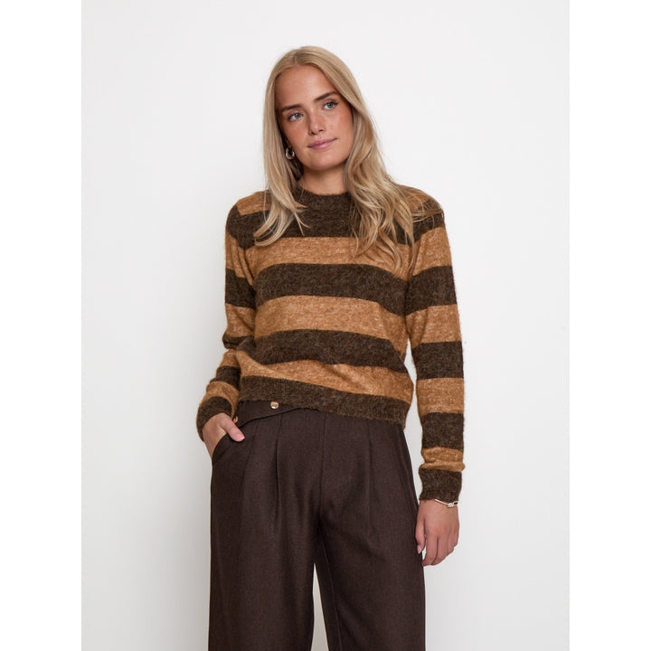 Peppercorn - Sylvie Stripe Pullover-vooraanzicht