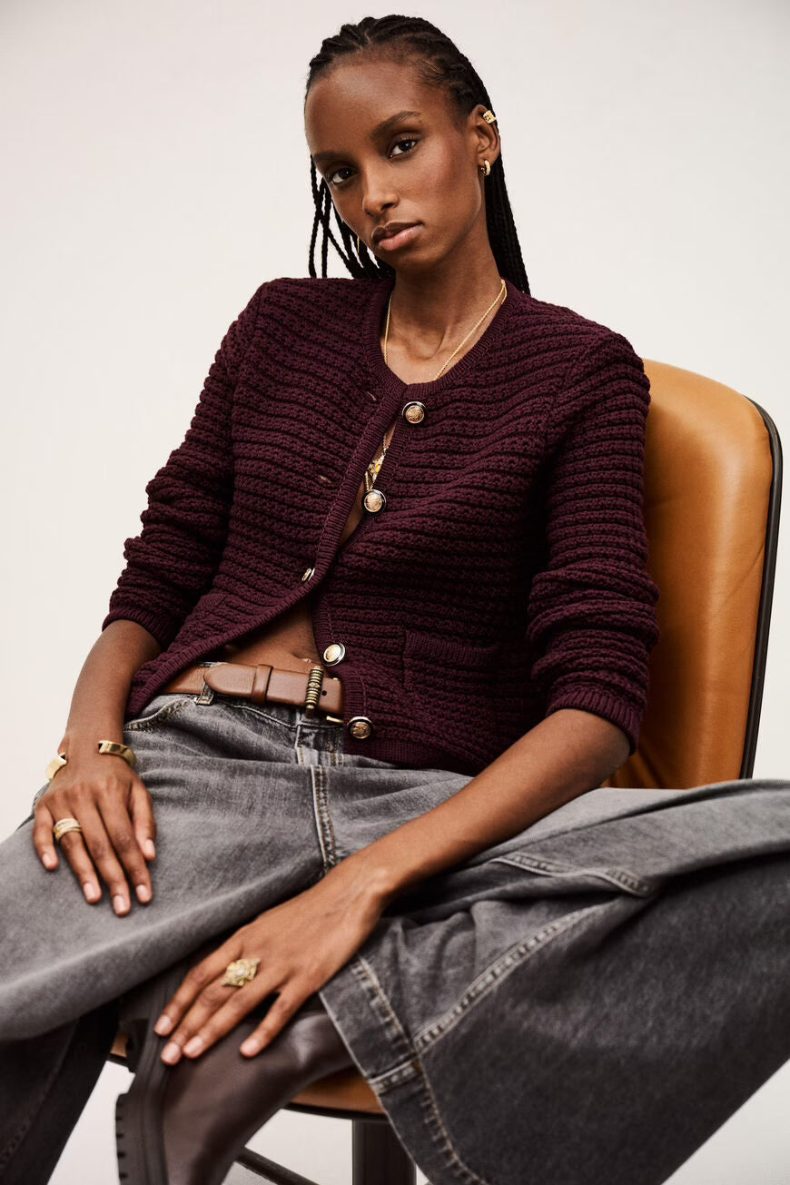 Ba&sh - GASPARD cardigan met lange mouwen