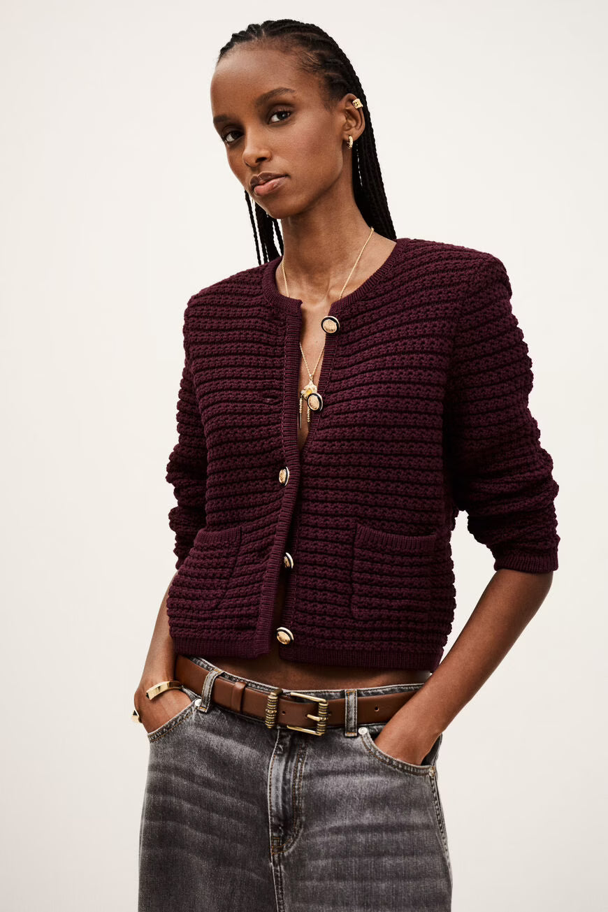 Ba&sh - GASPARD cardigan met lange mouwen
