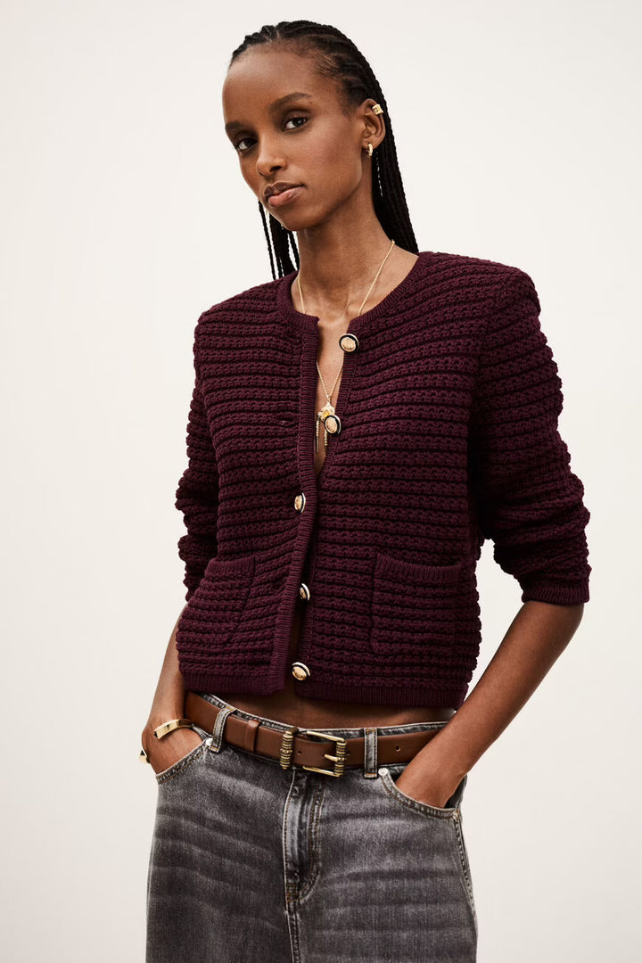 Ba&sh - GASPARD cardigan met lange mouwen