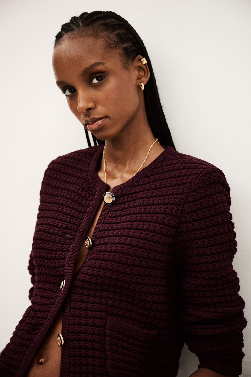 Ba&sh - GASPARD cardigan met lange mouwen