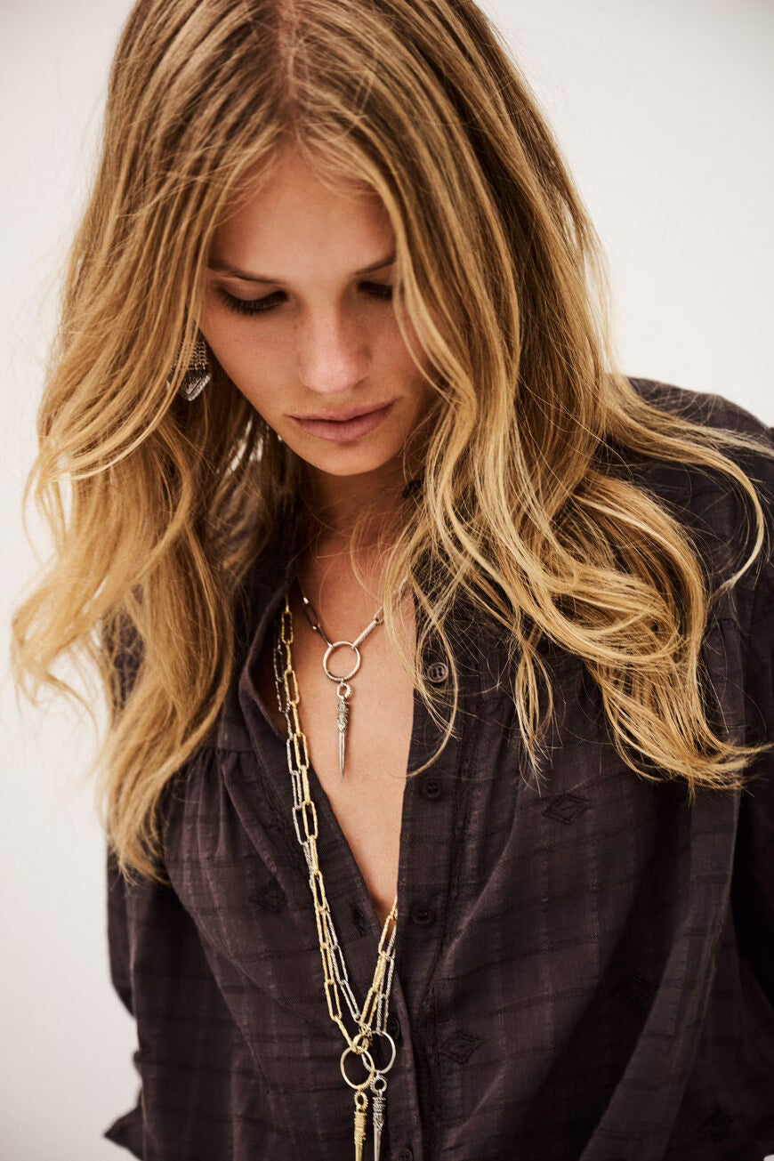 Ba&sh - MELODY geborduurde blouse