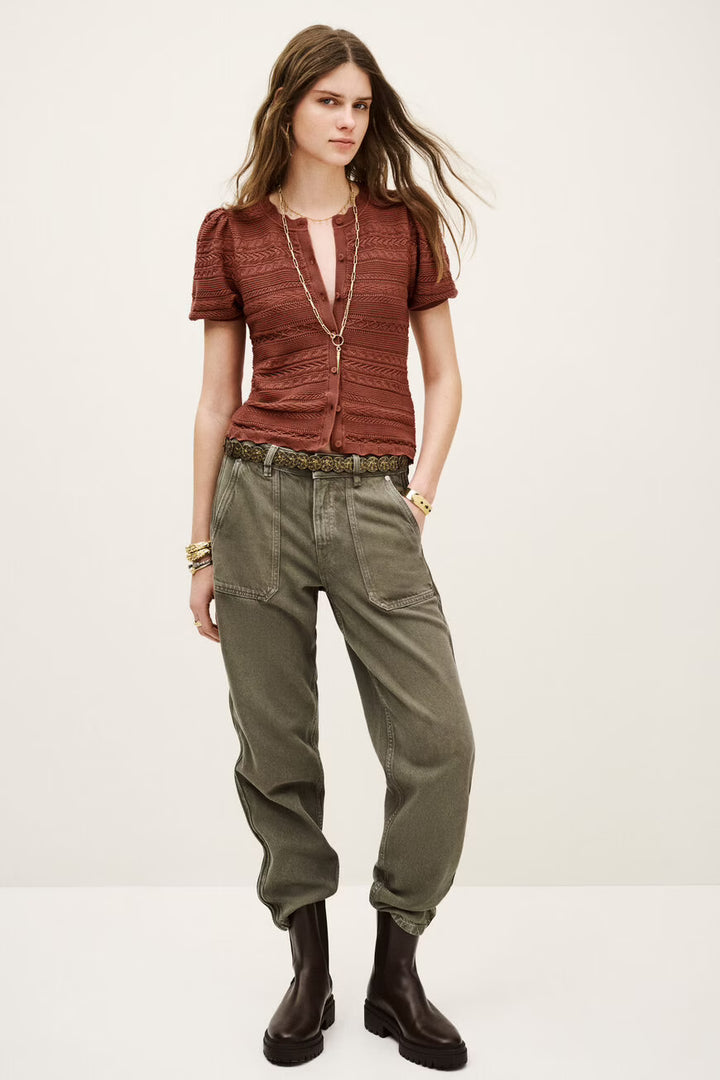 Ba&sh - VINAT short-sleeved cardigan