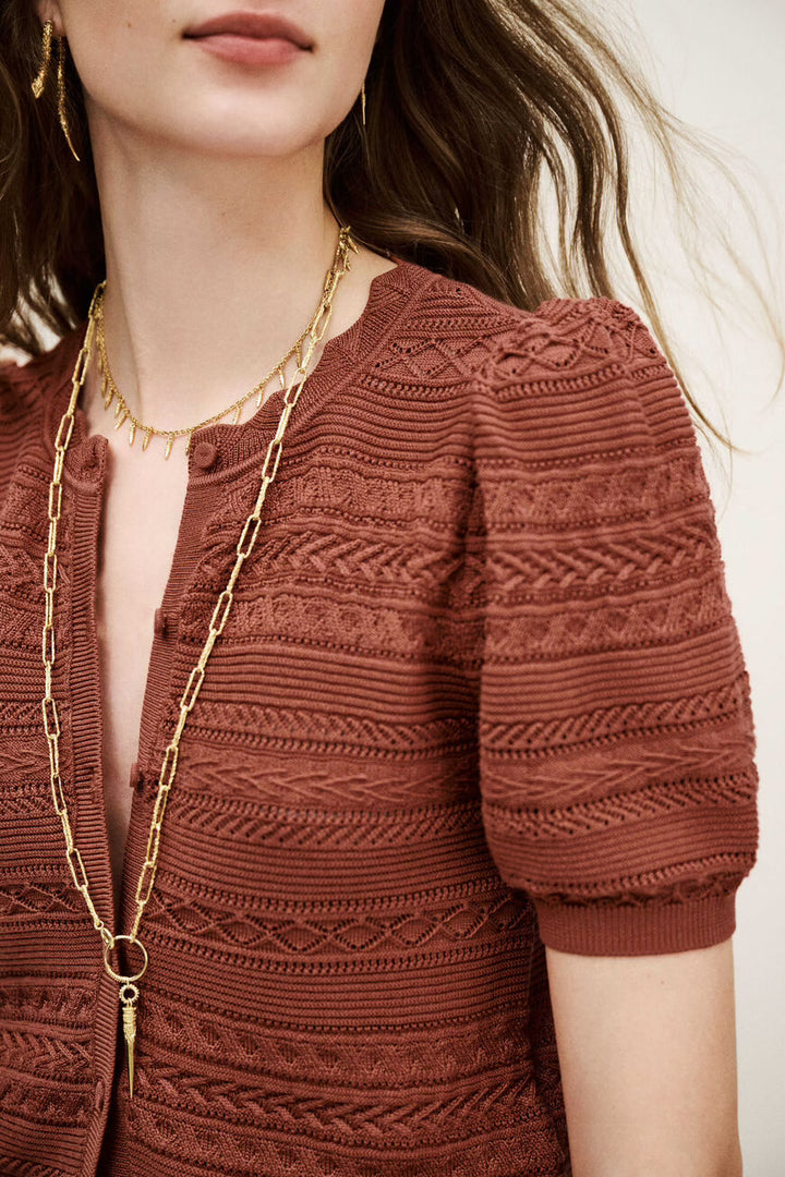 Ba&sh - VINAT short-sleeved cardigan