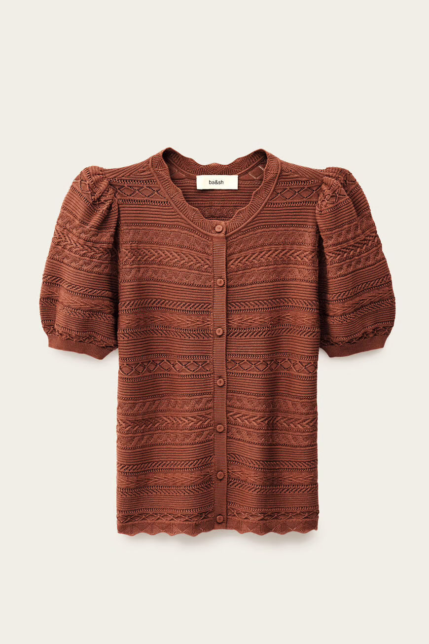Ba&sh - VINAT short-sleeved cardigan