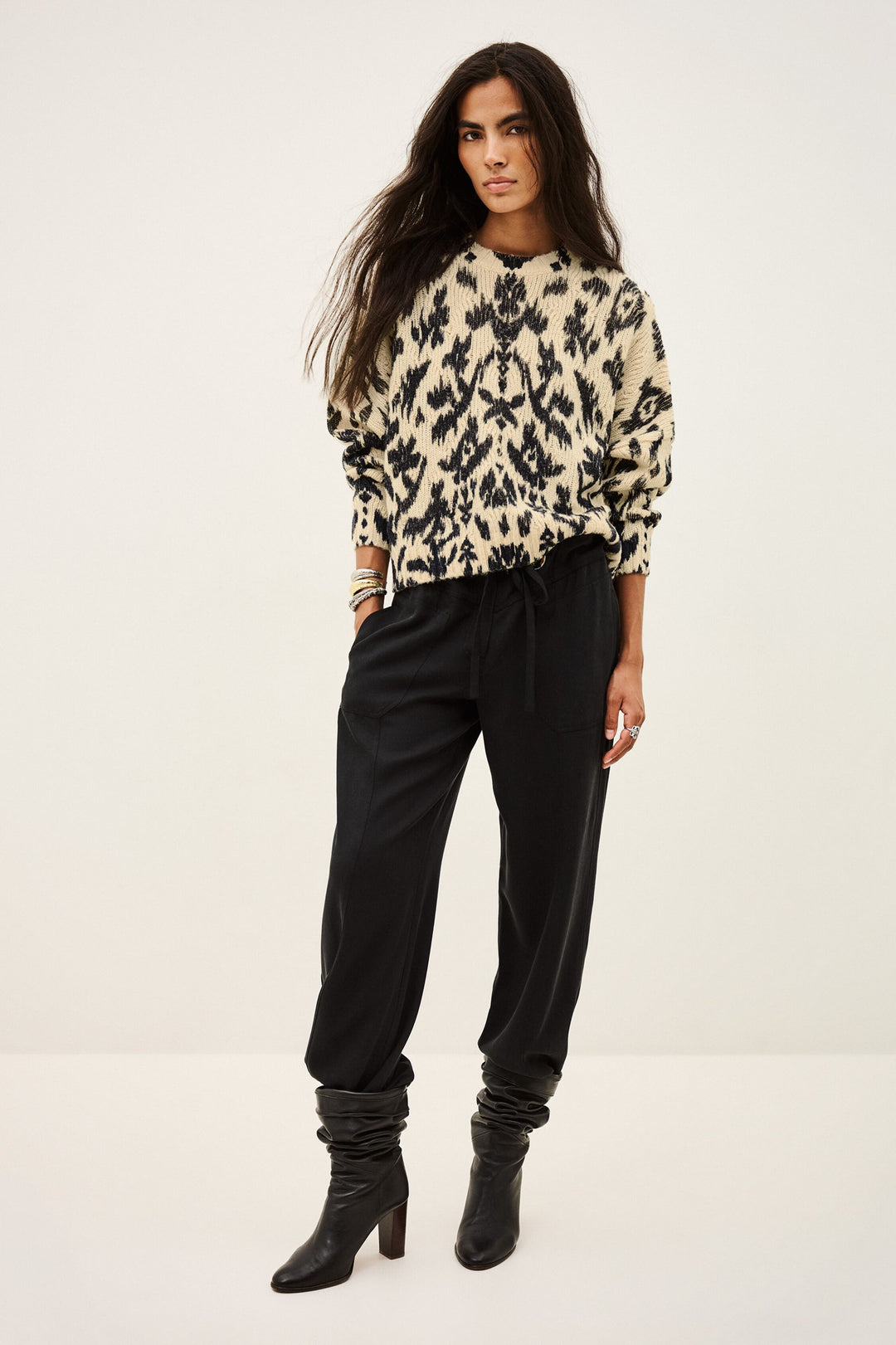 Ba&sh - PAUZE oversized trui-zijaanzicht