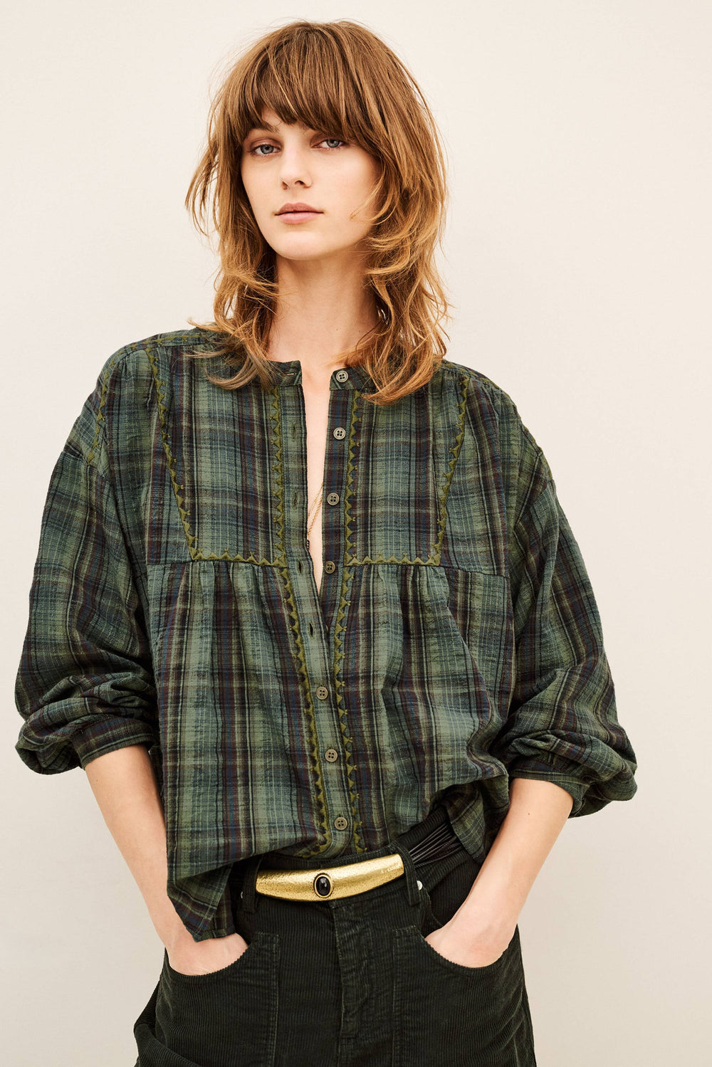 Ba&sh - SISI blouse-voorzijde