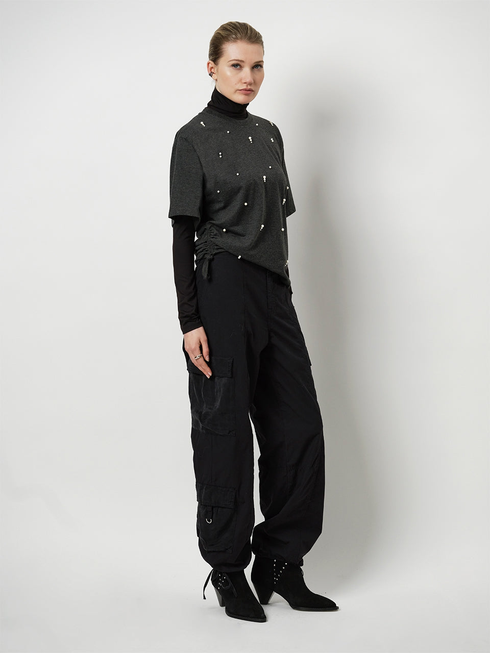 Dante6 - Rook High Collar Top