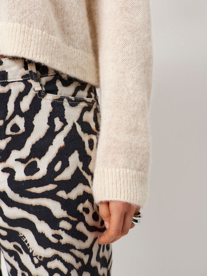 Dante6 - Spotted animalistic jeans