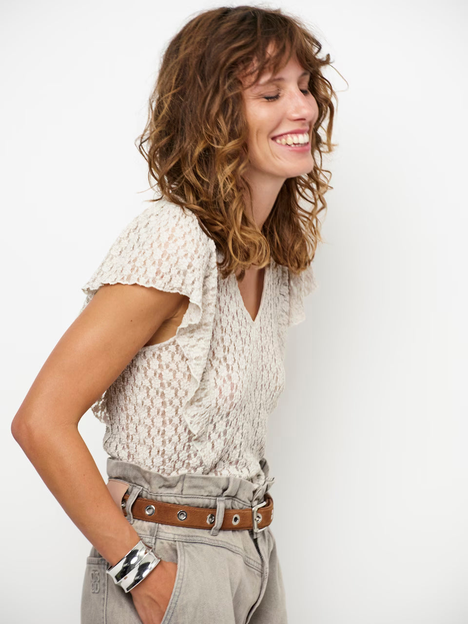 Dante6 - Viev lace volant top