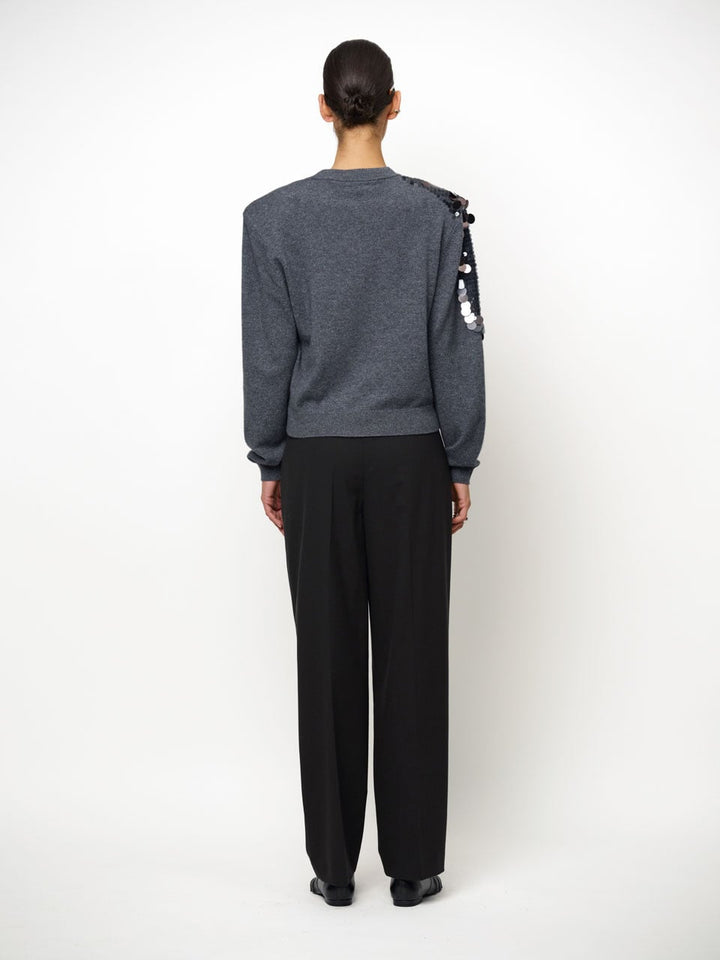 Dante6 - Ombra sequined sweater-achteraanzicht