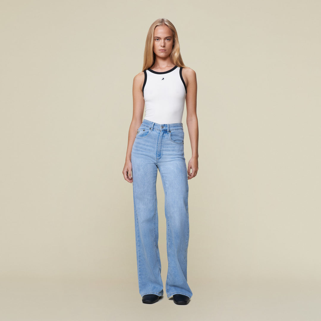 Lois - Rosa High Rise Wide Fit