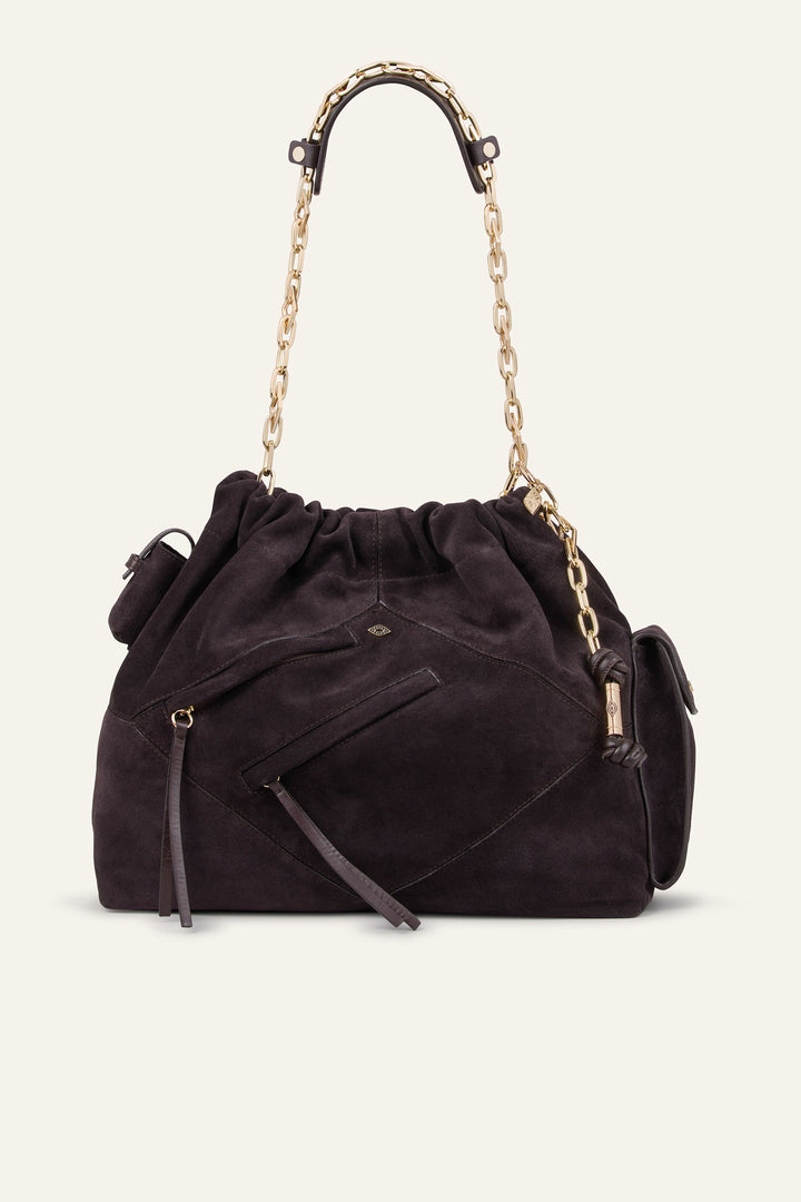 Ba&sh - JUNE suède tote-packshot