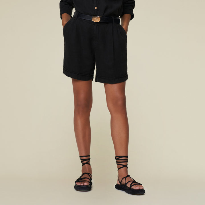 Lois - Saya Black Linen