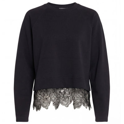 Peppercorn - Tora Lace Long Sleeve Sweat-packshot