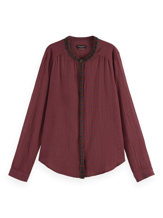 Scotch&Soda - Blouse Bordeaux