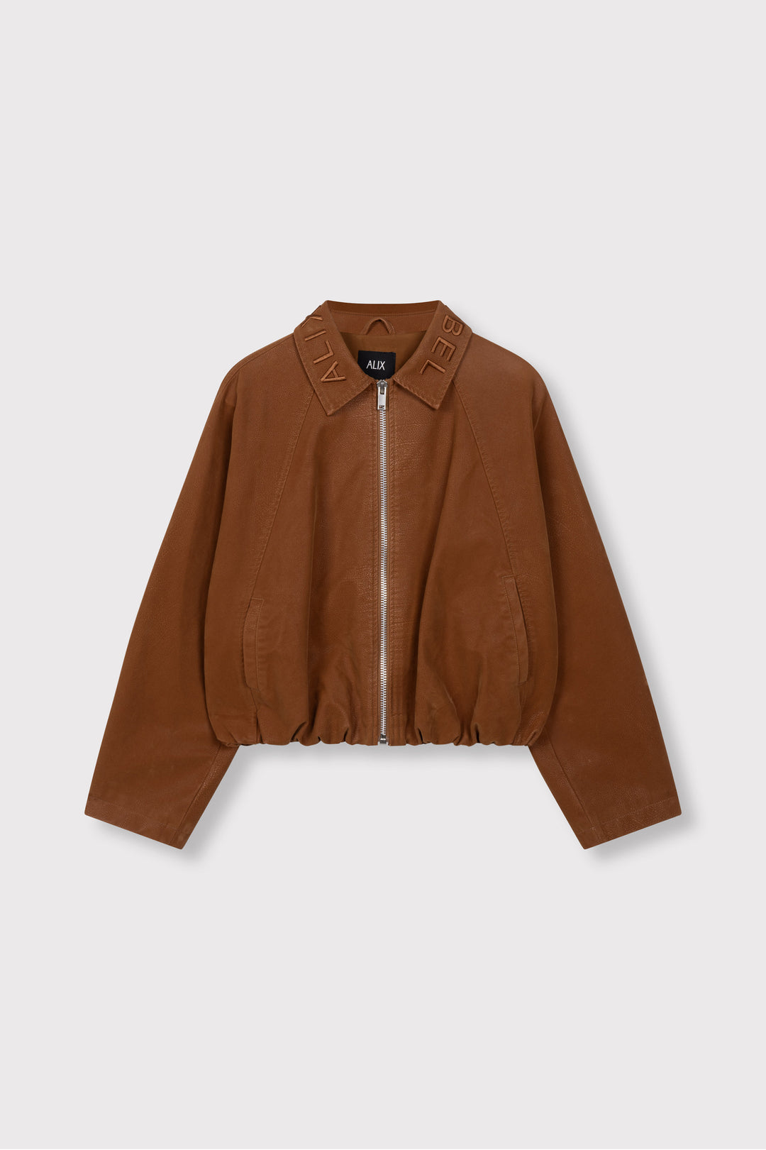 ALIX The Label - FAUX SUEDE BALLON JACKET-packshot