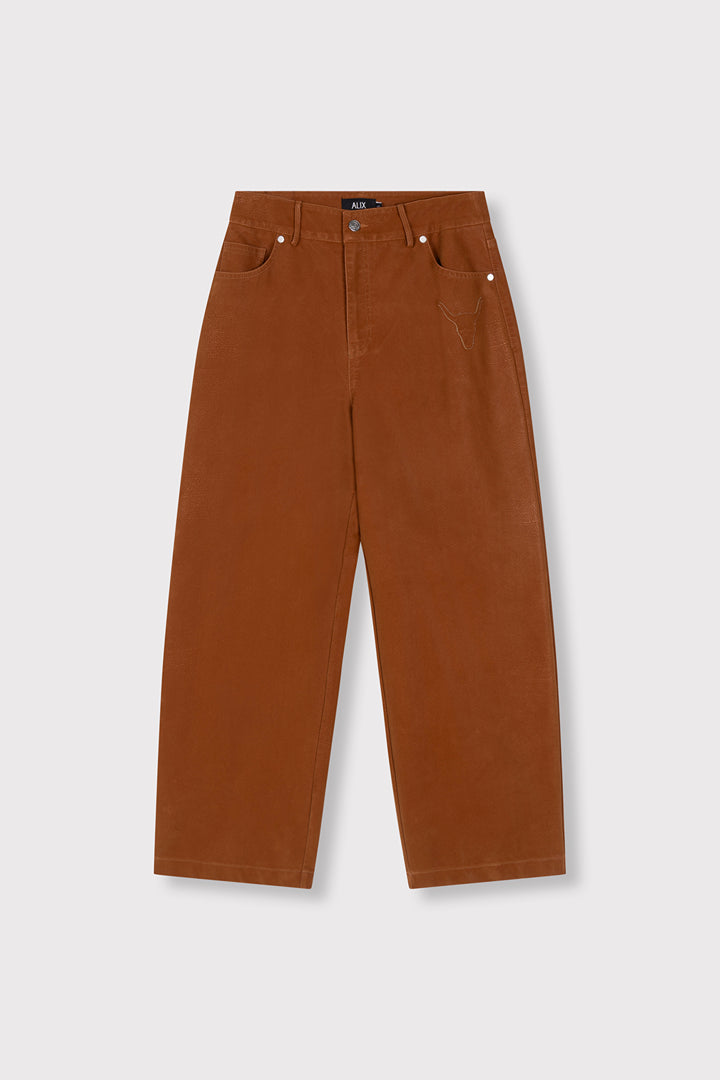 ALIX The Label - FAUX SUEDE PANTS-packshot