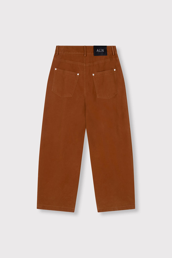 ALIX The Label - FAUX SUEDE PANTS-achteraanzicht
