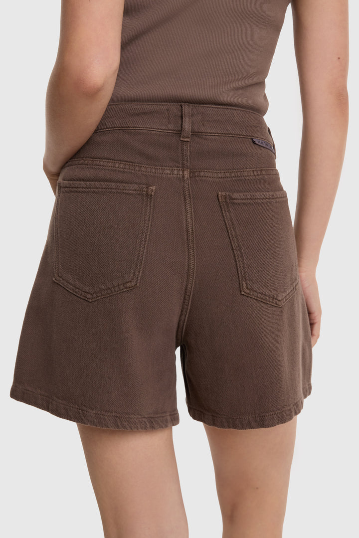 ALIX The Label - Heavy Twill Shorts-achteraanzicht