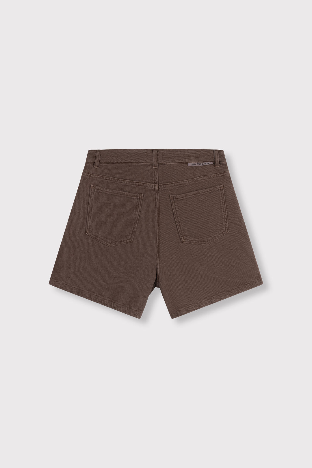 ALIX The Label - Heavy Twill Shorts-packshot achter