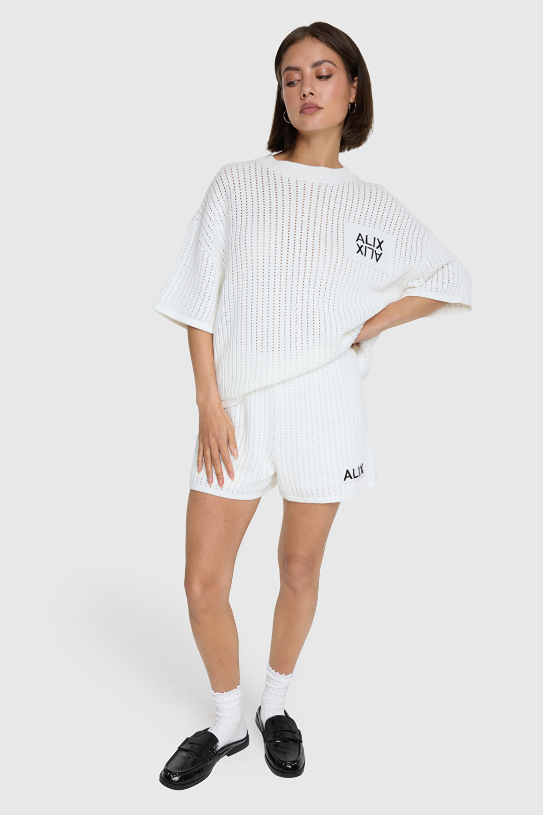 Alix The Label - AJOUR TOP-voorzijde