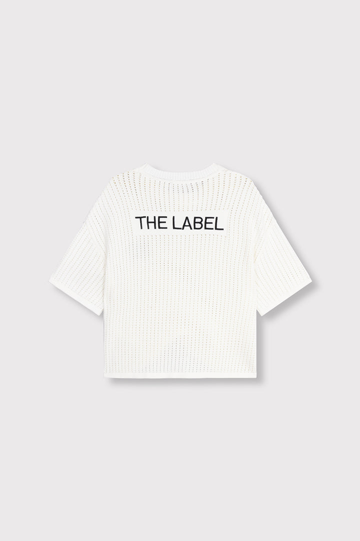 Alix The Label - AJOUR TOP-packshot achter