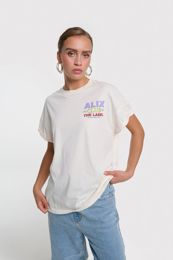 Alix The Label - ALIX CLUB T-SHIRT-vooraanzicht