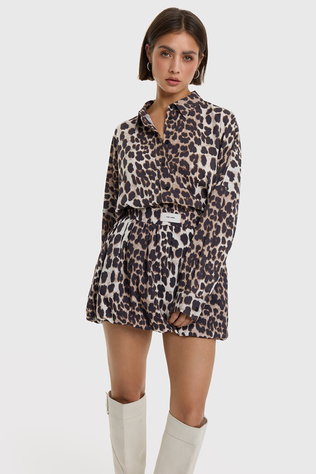Alix The Label - ANIMAL BLOUSE-vooraanzicht