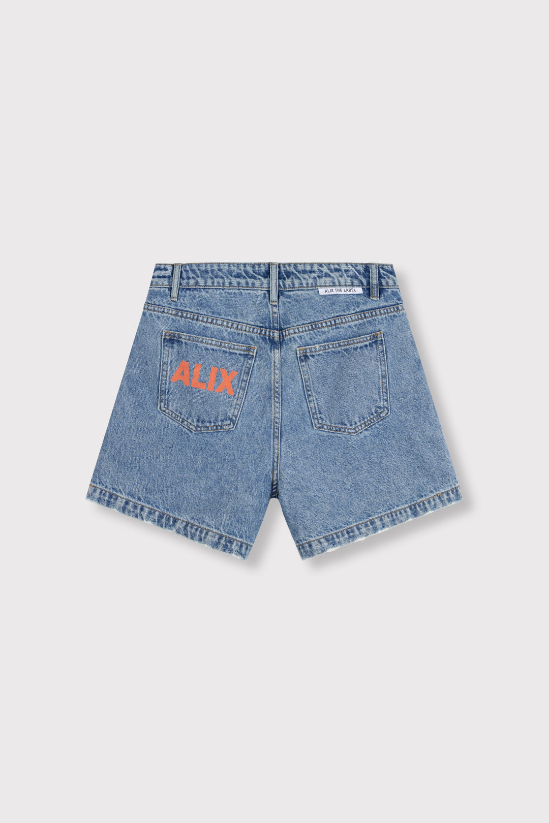 Alix The Label - Bermuda Denim Short-packshot achter