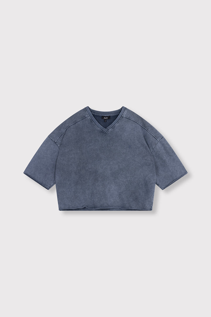 Alix The Label - CUT SEAM SWEAT T-SHIRT-packshot