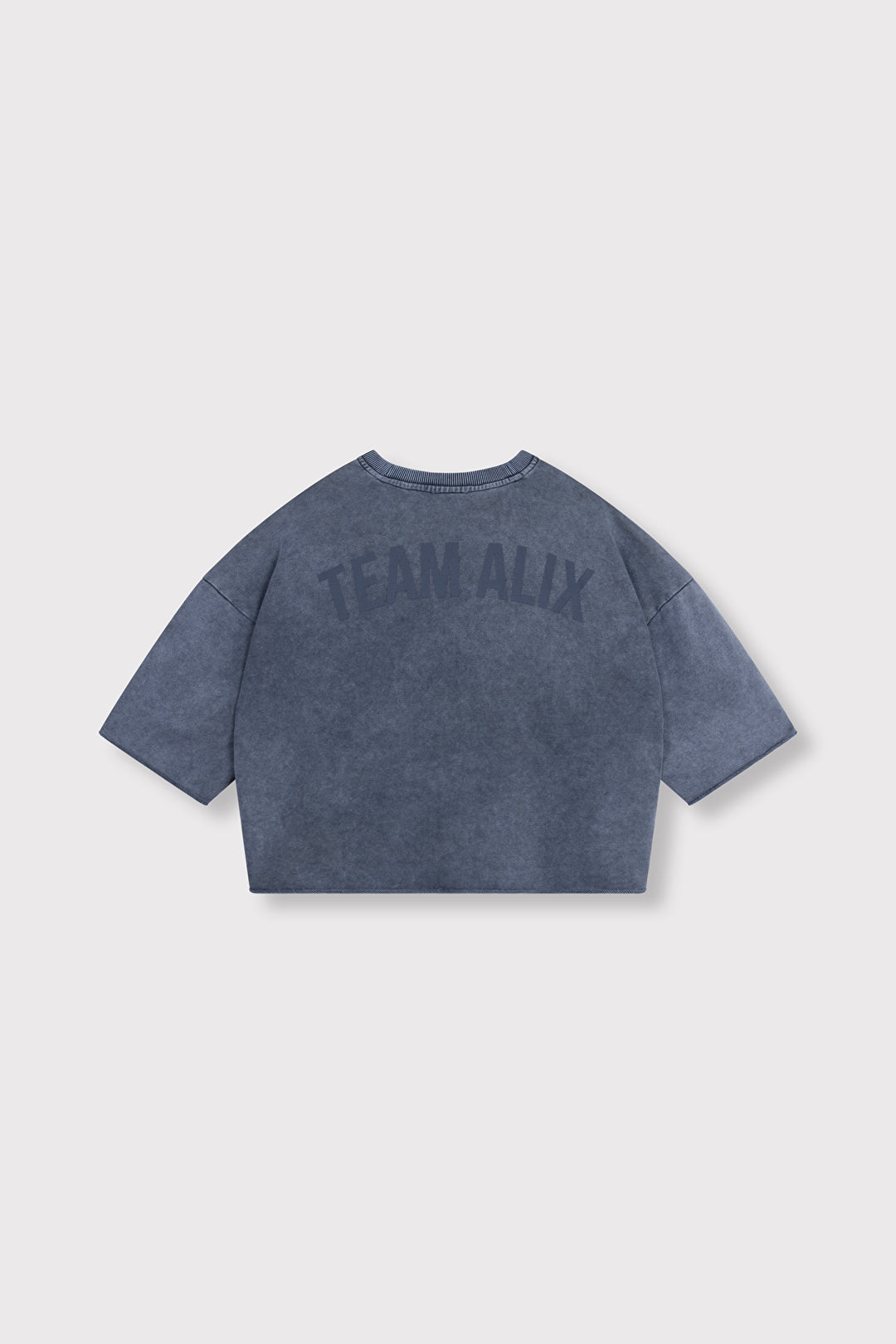 Alix The Label - CUT SEAM SWEAT T-SHIRT-packshot achter