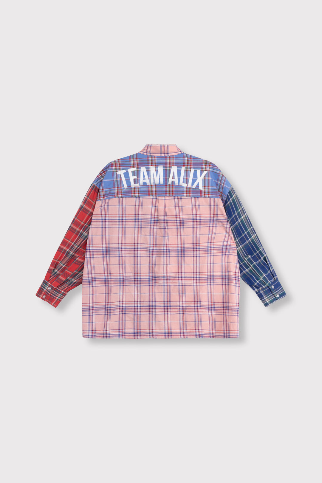 Alix The Label - Check Mix Blouse-packshot achter