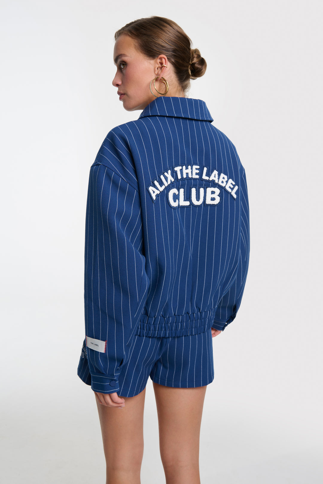 Alix The Label - Clean Striped Bomber -achteraanzicht