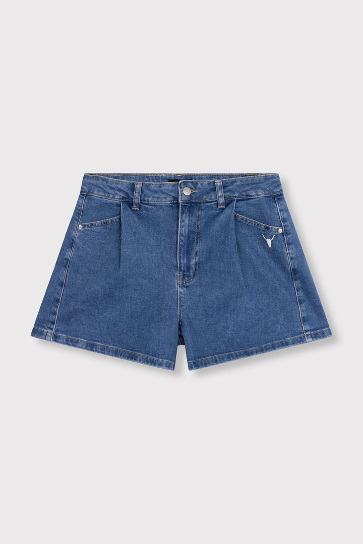 Alix The Label - Denim Short-packshot