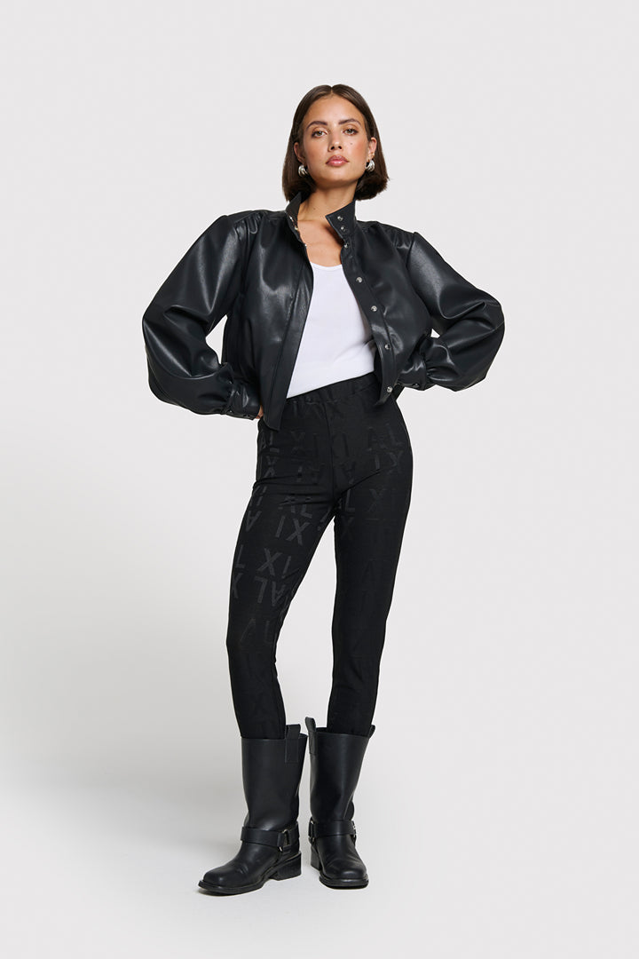 Alix The Label - Jacquard Legging-vooraanzicht