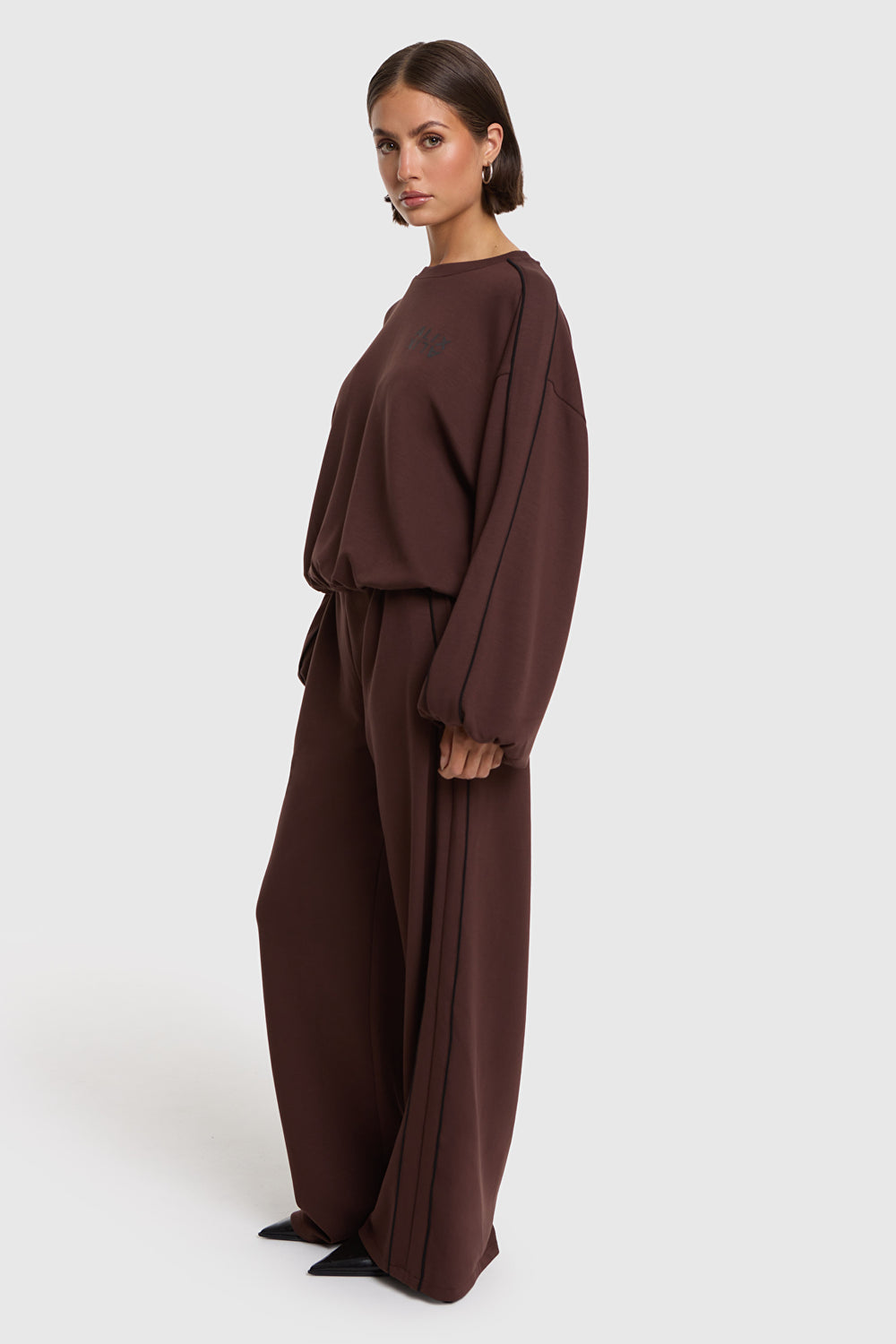 Alix The Label - PIPING PANTS-zijaanzicht