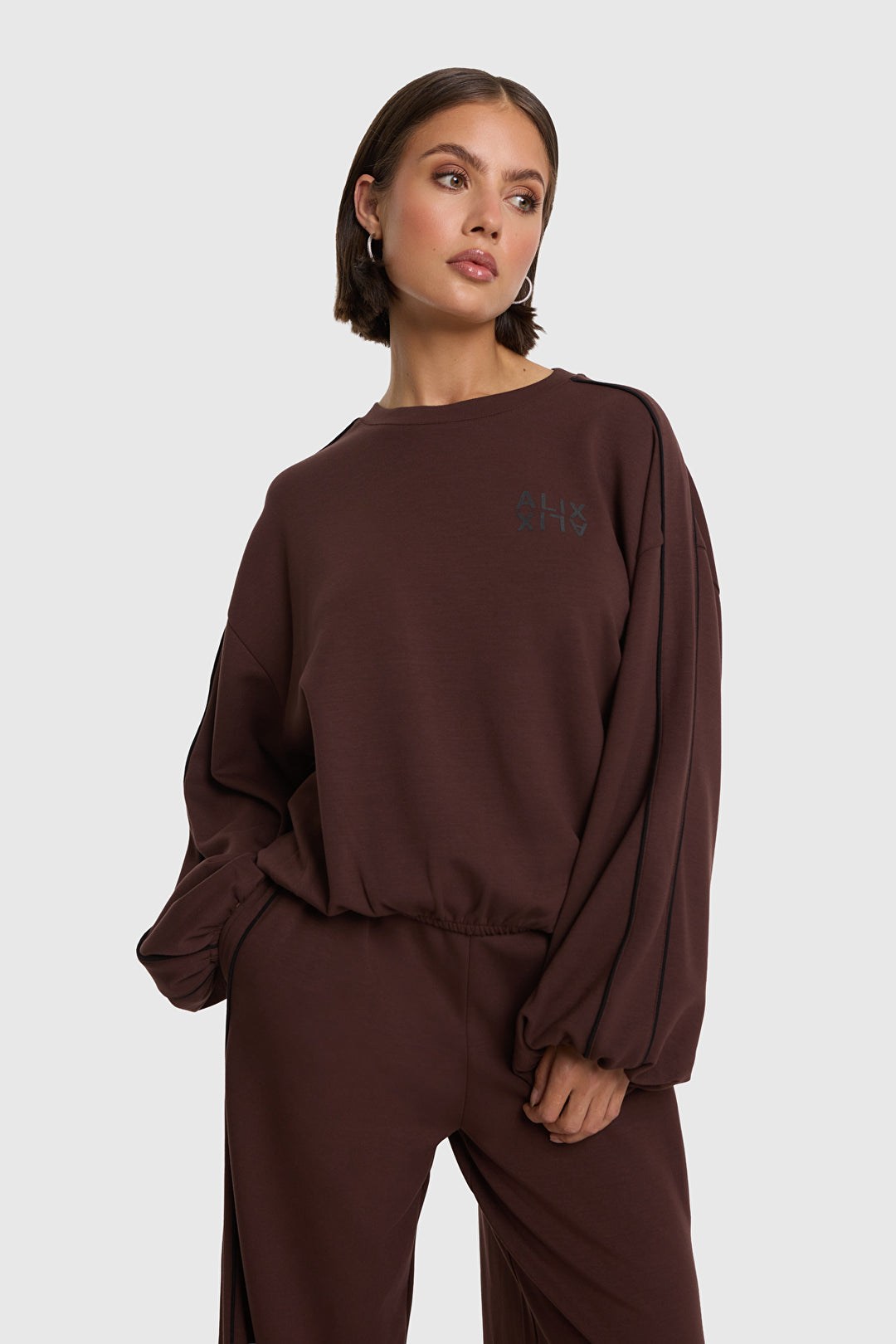 Alix The Label - PIPING SWEATER-vooraanzicht