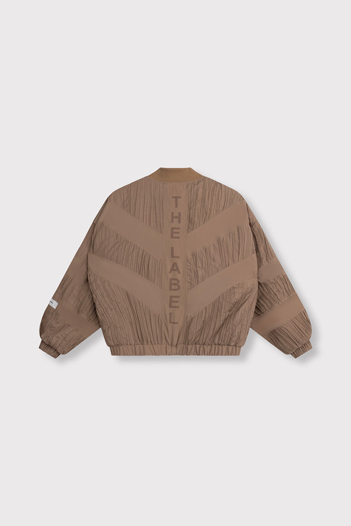 Alix The Label - PLISSE BOMBER-packshot achter