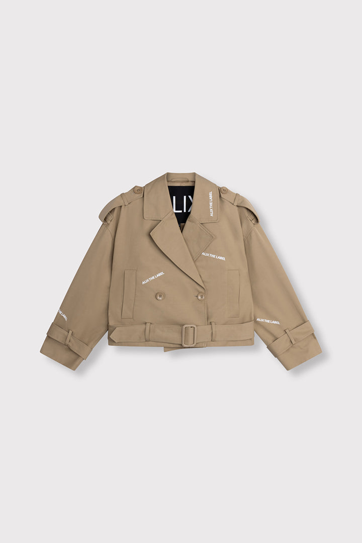Alix The Label - SHORT ALIX TRENCH COAT-packshot