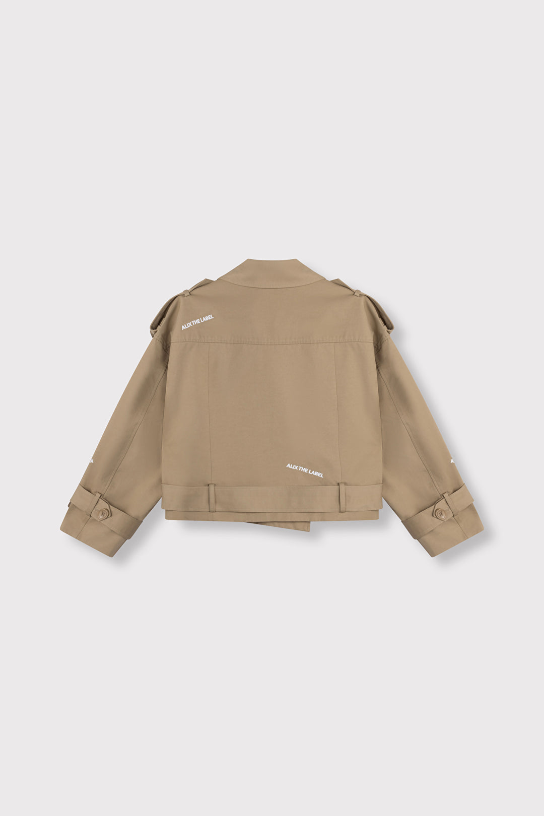 Alix The Label - SHORT ALIX TRENCH COAT-achteraanzicht
