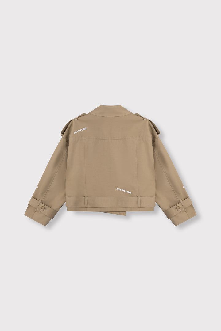 Alix The Label - SHORT ALIX TRENCH COAT-achteraanzicht