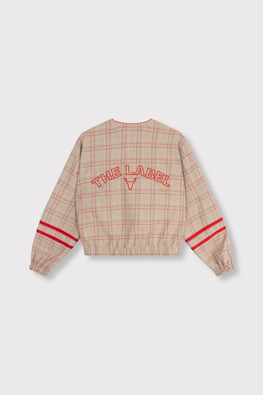 Alix The Label - SPORTY CHECK BOMBER-packshot achter