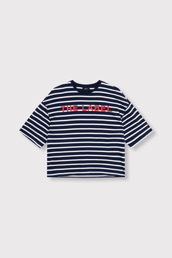 Alix The Label - STRIPE T-SHIRT-packshot