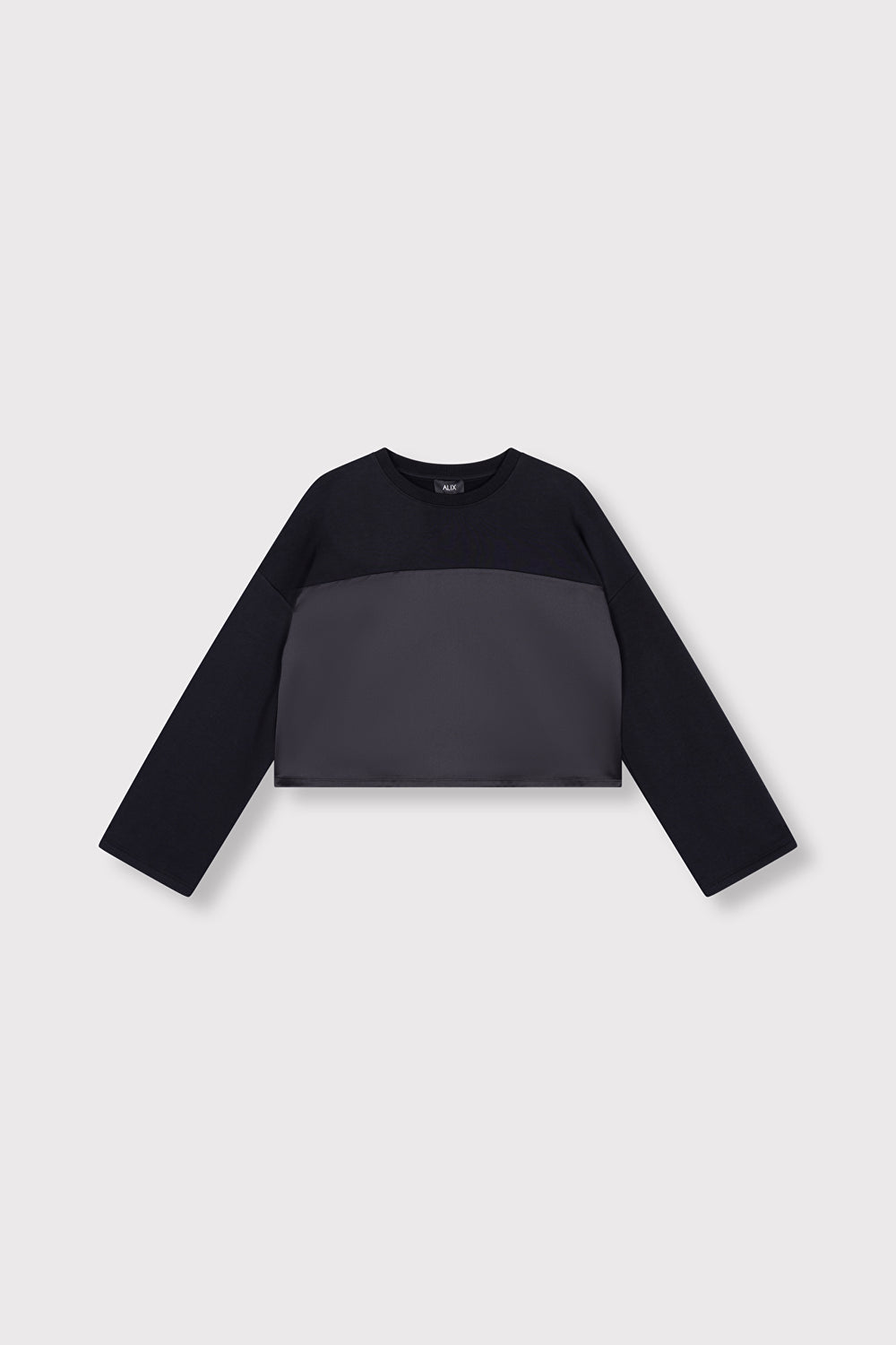 Alix The Label - Satin Mix Sweater -packshot