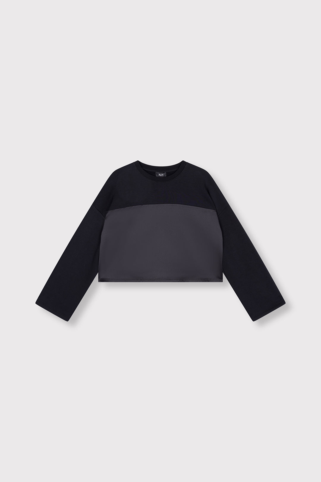 Alix The Label - Satin Mix Sweater -packshot