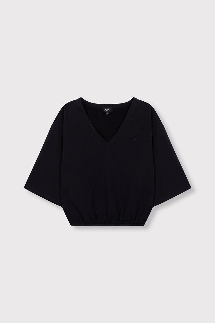 Alix The Label - V NECK T-SHIRT-packshot