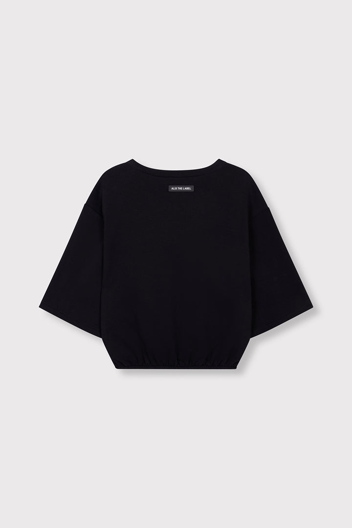 Alix The Label - V NECK T-SHIRT-achterzijde