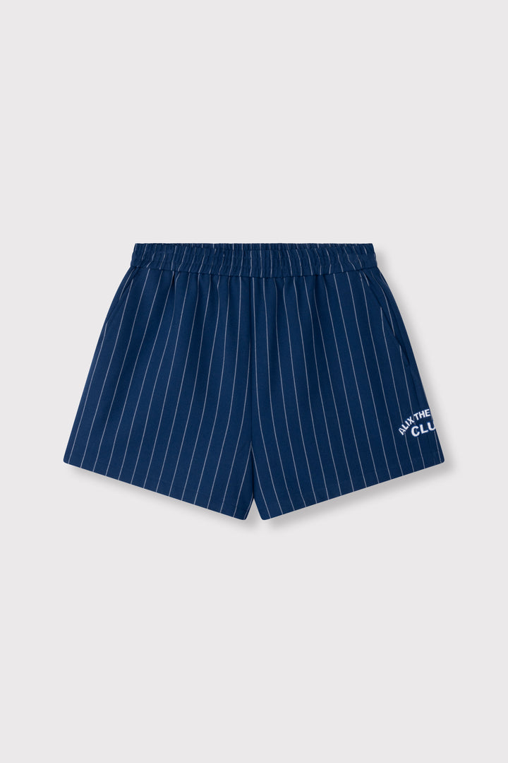 Alix The Label - clean striped shorts-packshot
