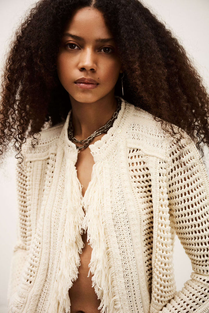 Ba&sh - BIANCA tricot vest-detailfoto